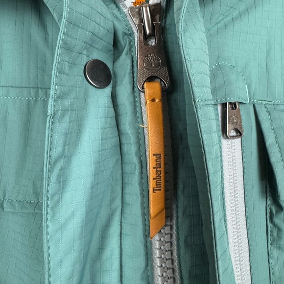 NWT Timberland MEN’S WILMINGTON EK+ WATERPROOF JACKET, Small, Sea Pine - Picture 11 of 11